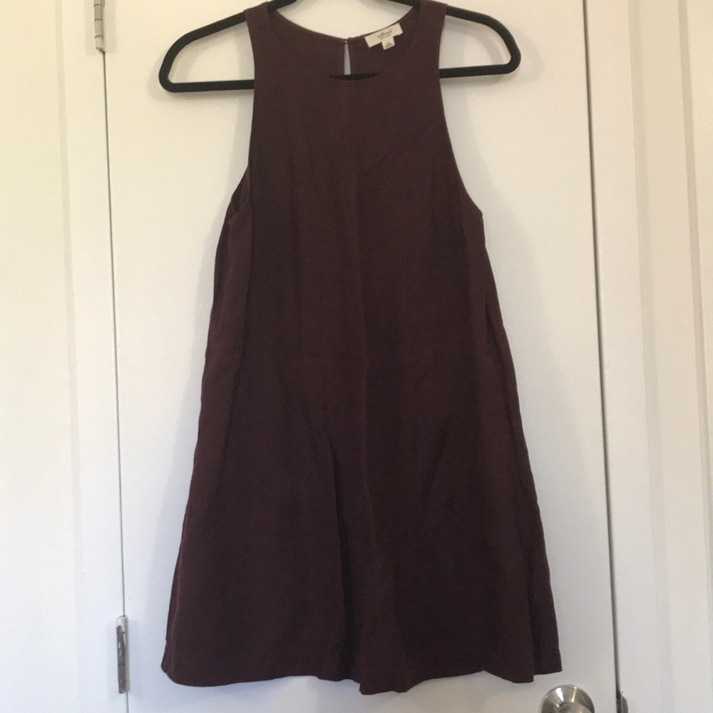Aritzia Trompette linen trapeze dress in XXS